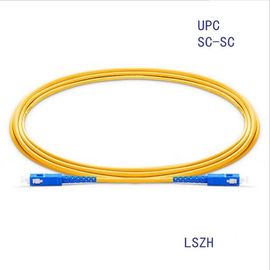 China SC/Upc-SC/Upc Simplex 9/125um Sm Optical Fiber Cable supplier